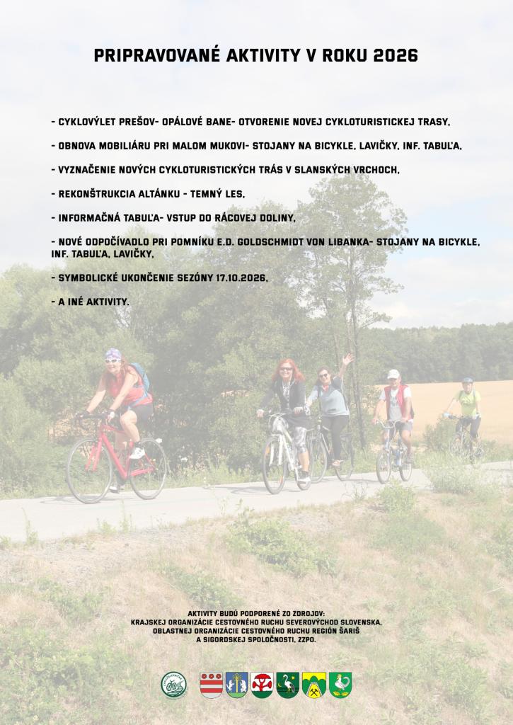 Pripravované aktivity