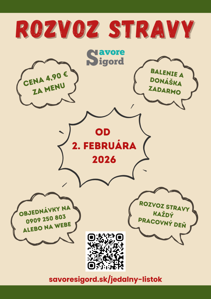 Rozvos stravy - leták 2