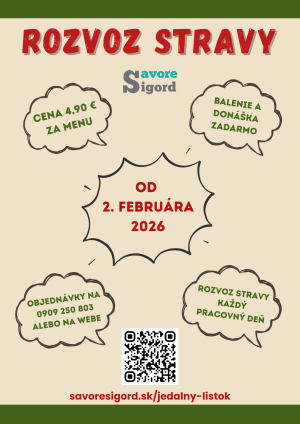Rozvos stravy - leták 2